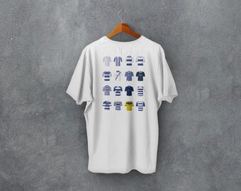 Greenock Football T-Shirt Apparel Clothing | Classic Kits | Iconic Retro Shirts History | Gift for Him | Birthday Present