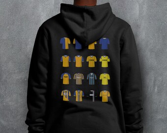 Mansfield Football Hoodie Apparel Clothing | Classic Kits | Iconic Retro Shirts History | Gift for Him | Christmas Present