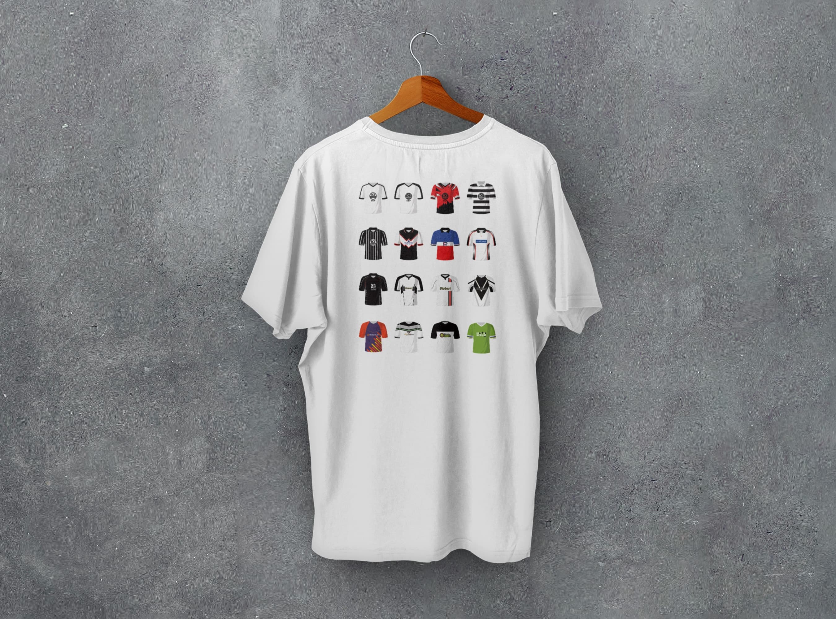 Widnes Rugby League T-Shirt Apparel Clothing | Classic Kits | Iconic Retro Shirts History | Gift for Him | Birthday Present