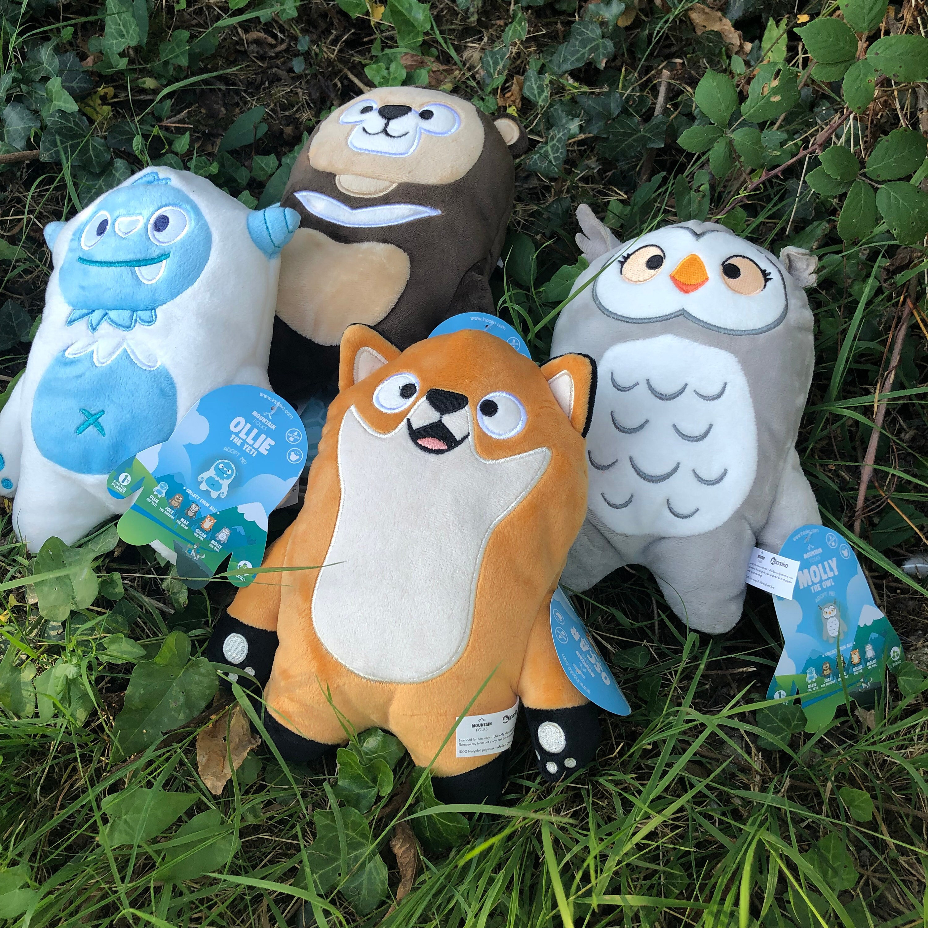 Peluche Pour Chien Eco Friendly - 5 Modeles Jouet Doux Chiot