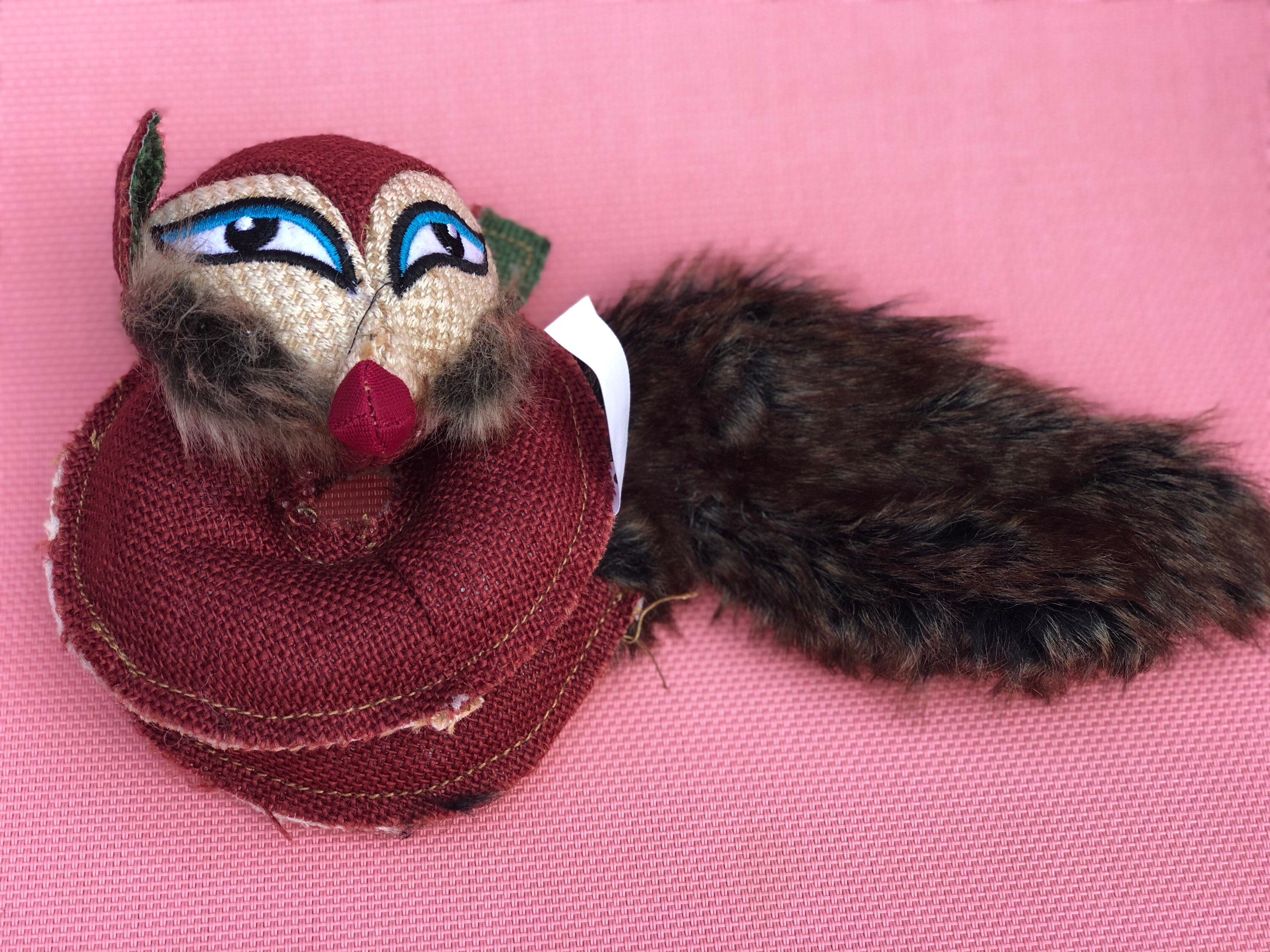 Peluche Renard avec Corde Pour Chien et Chiot