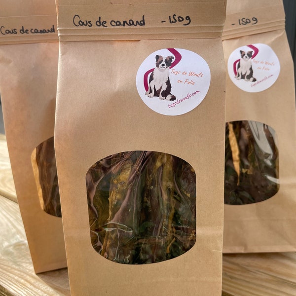 Friandises naturelles: cou de canard