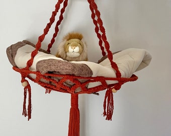 Hanging cat bed / Cat accessories / Dog bed / Dog supplies / French crafts