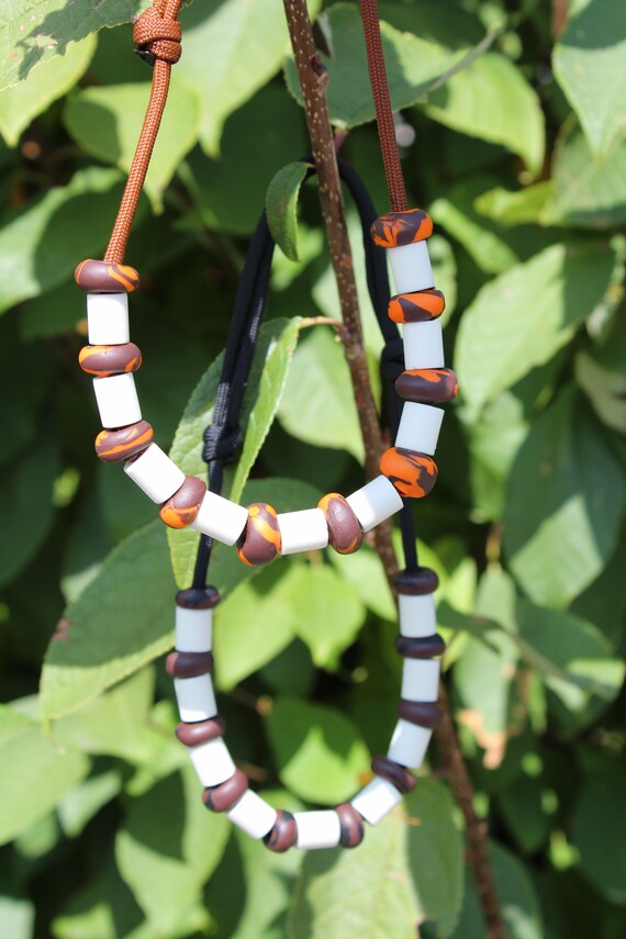 Collier Anti Tiques Naturel Avec Perles Céramique Em Pour Chien Collier Pour Chien Collier Paracorde Made In France