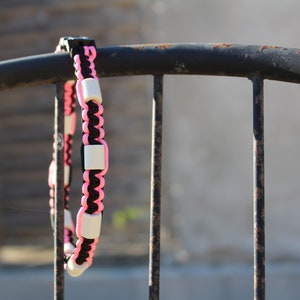 Anti-tick collar with EM ceramic beads for dogs / dog collar / durable collar / paracord collar / COPY