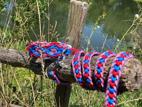 Leash 1.8m in Paracord for Dog Rope Leash Paracord Leash Climbing