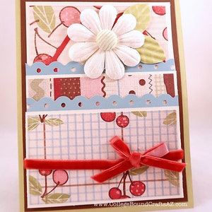 We Are Never Alone When Friends Fill Our Lives Bookmark Hand-Stamped Card #257