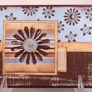Friend Daisy Hand-Stamped Card #111