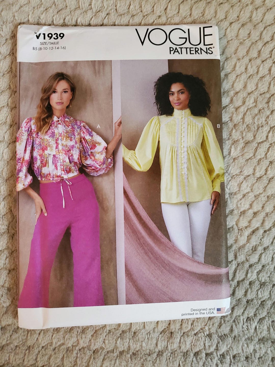 Vogue Patterns V1939 8-16 - Etsy