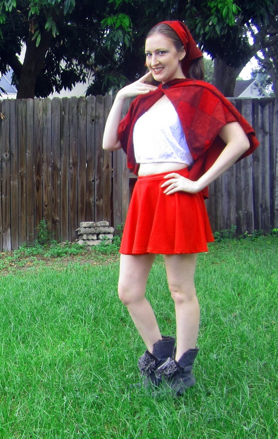 Little red riding hood costume adults cheap sales