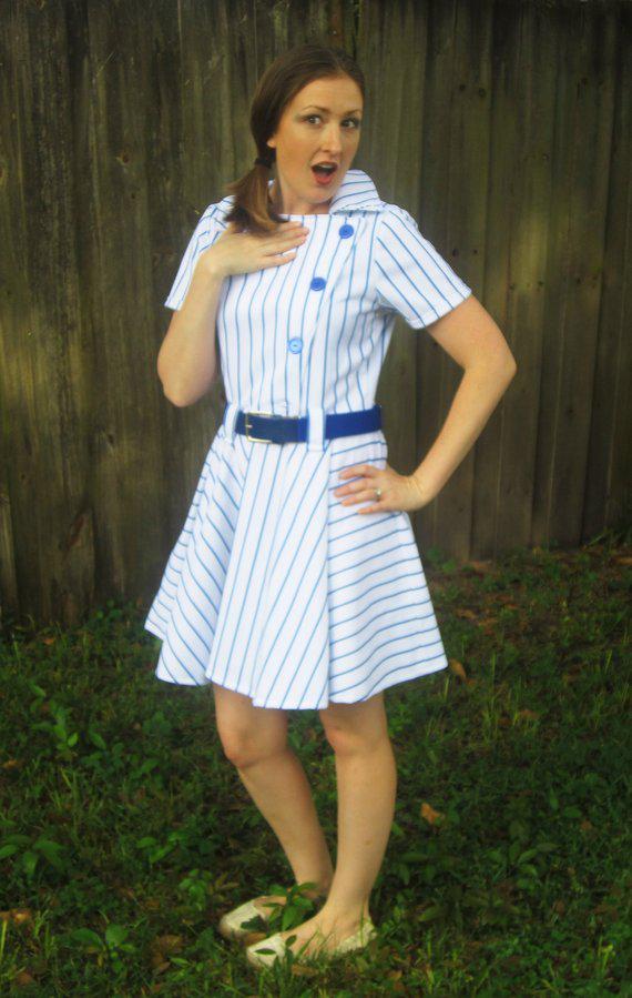 Plus Size Baseball Dress - Etsy