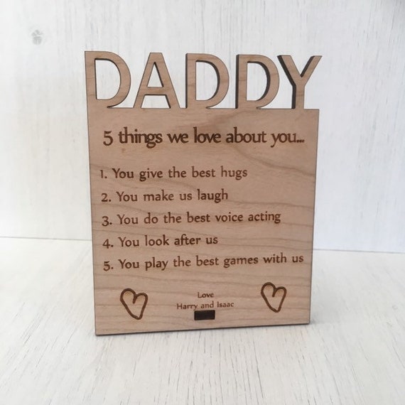 personalised daddy birthday gifts