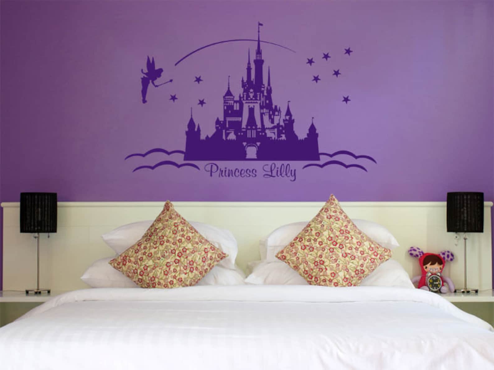 PERSONALISED Princess Castle Wall Art Wall Sticker Modern Etsy Australia