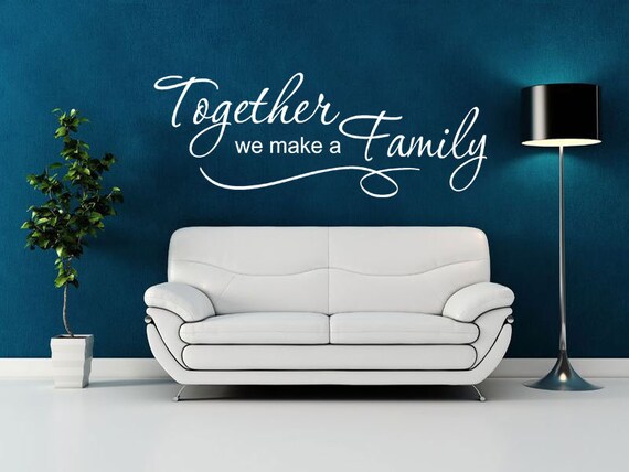 1 Pieza Pegatina De Piezas Pared Juntos Hacemos Una Decoración De Boda