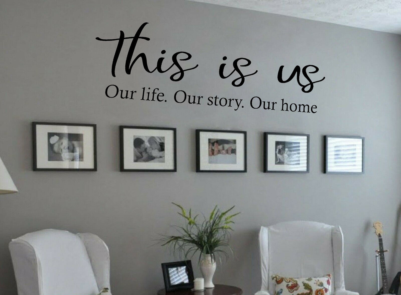 Wall Quote this is Us... Sticker Vinyl Decal Etsy