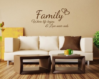 Together We Make a Family Wall Quotes Art Wall Stickers UK SH122 Together We Make a Family Wall Quotes Art Wall Stickers UK SH122