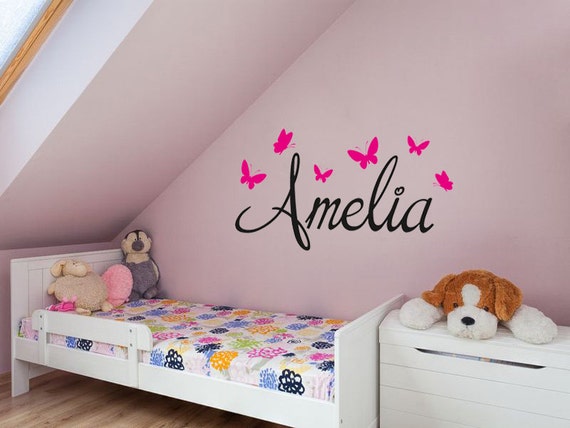 Nombre De Famla Personalzado Calcomanía De La Pared - Etsy España