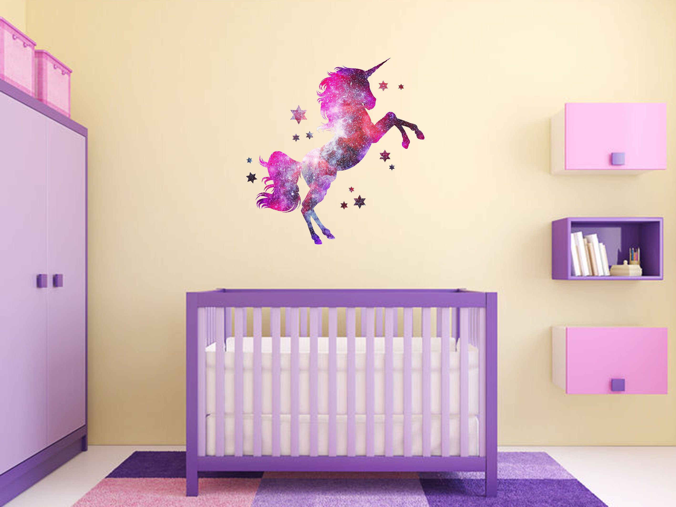 Cosmic Unicorn Wall Art main image 1
