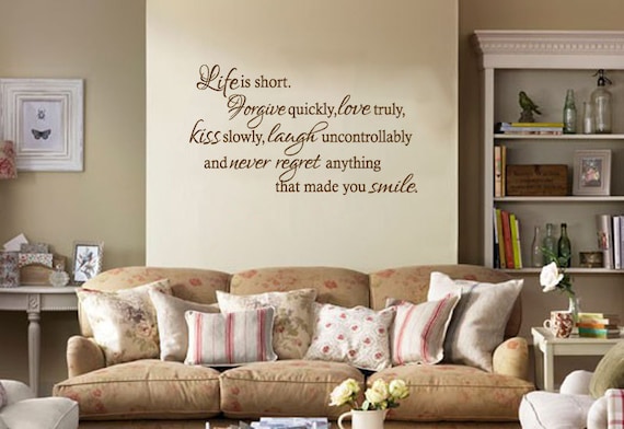 Adesivi Da Parete Mod. Life Is Beautiful - Decorazioni Adesive Murali - Foto 4