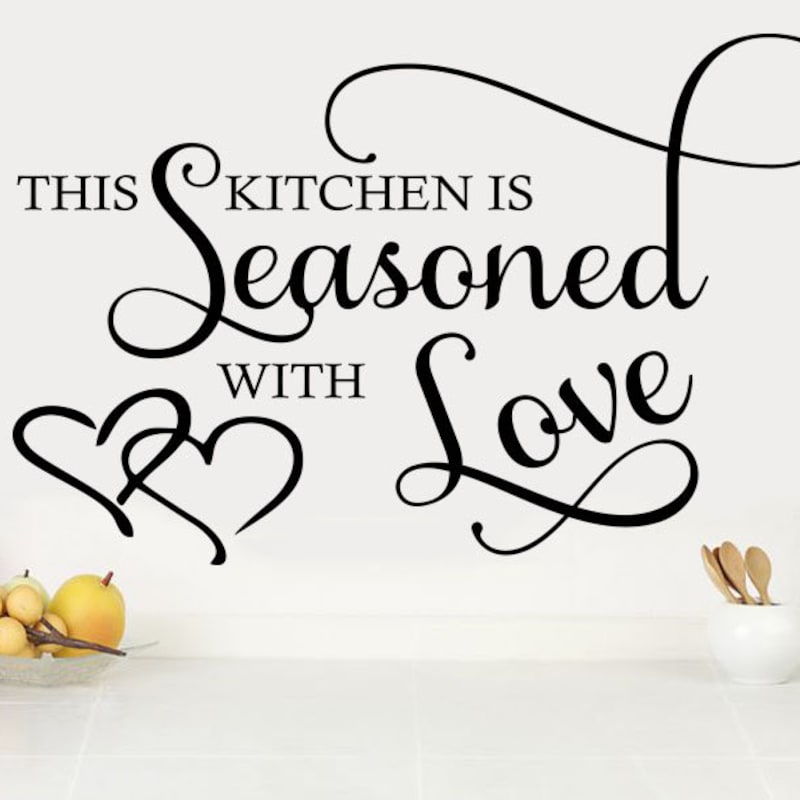Kitchen Wall Quotes - Etsy
