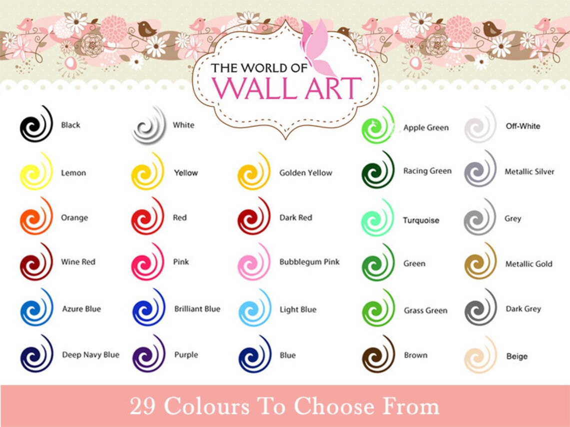 Wall Quote our Values Sticker Decal Decor Transfer Etsy