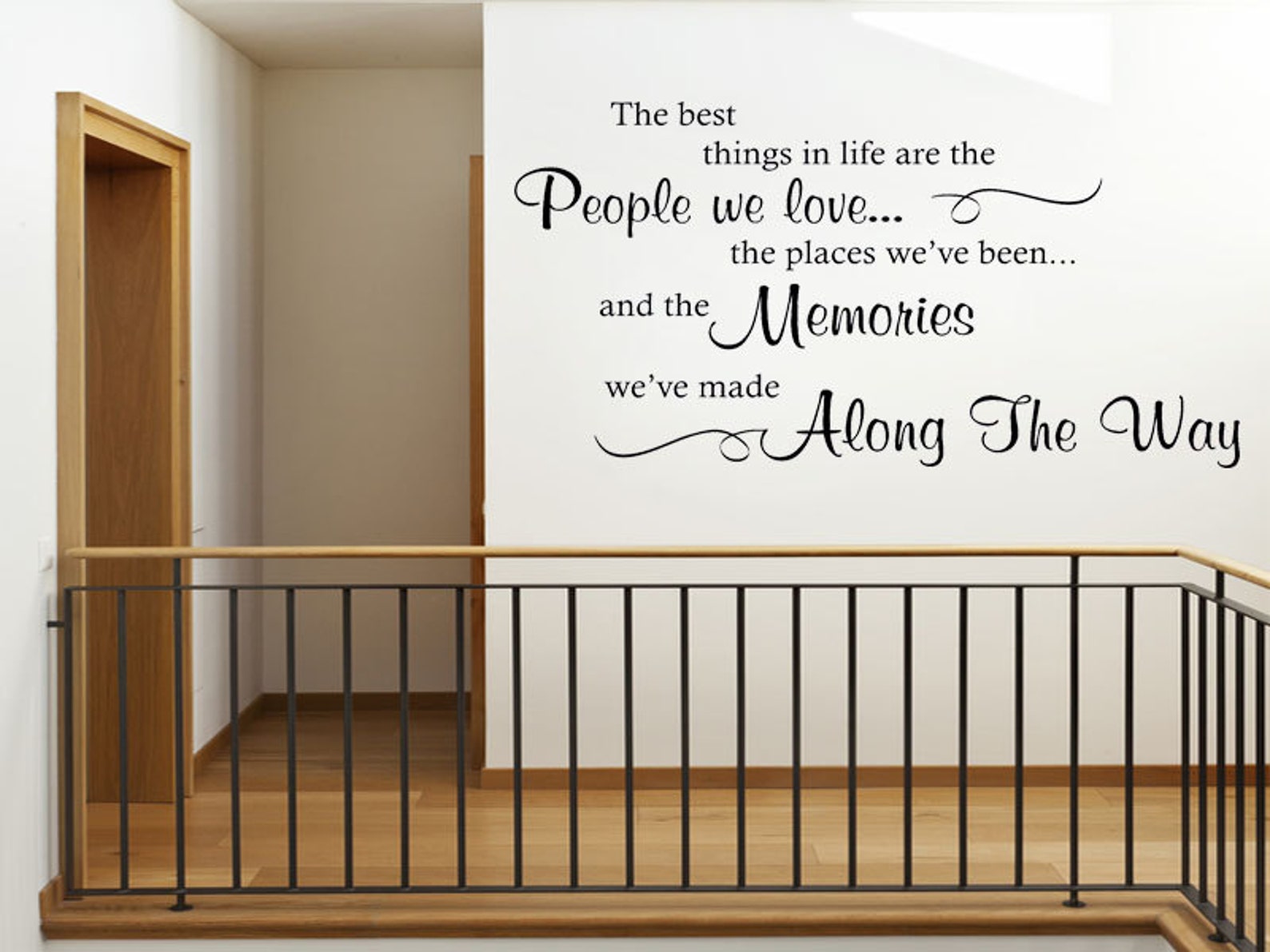 Wall Sticker the Best Things in Life... Wall Art Etsy