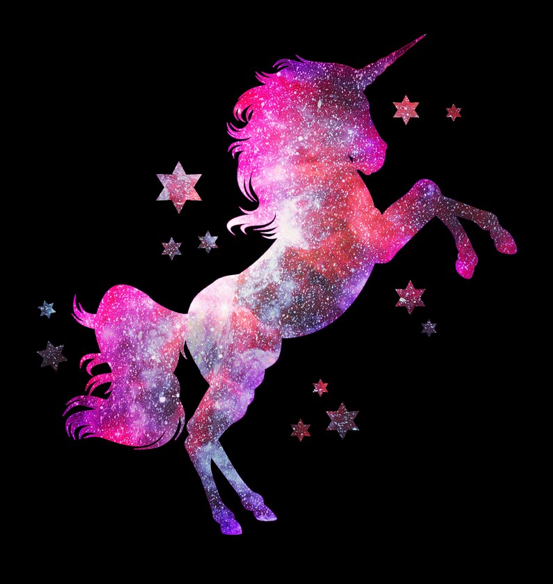 Cosmic Unicorn Wall Art