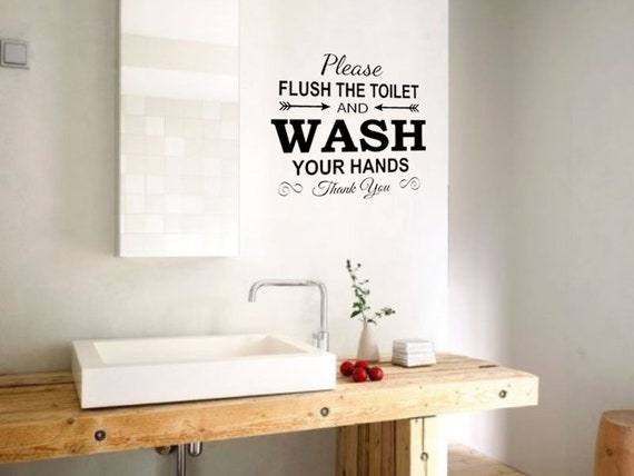 Bathroom sale wall quotes