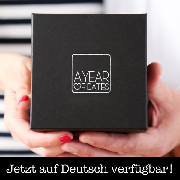 A Year of Dates: Deutsche Ausgabe - Hochzeitsgeschenk, Jahrestagsgeschenk für jedes Paar geeignet. In English! DE