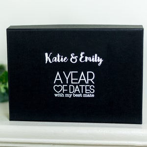 A Year of Dates with my Best Mate A unique galentine gift for you AND your best friend, your Bff. Help make more time for each other. image 1