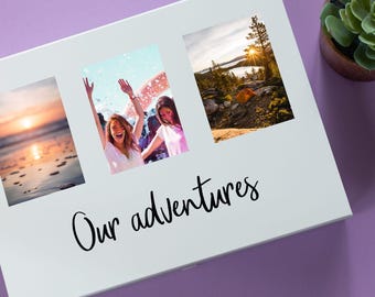 Triple Photo Memory Box