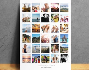 30 Photo Collage With Text