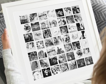 49 Image Square Photo Collage