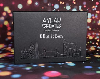 London Date Ideas Gift Box: Romantic Surprise Dates for Couples