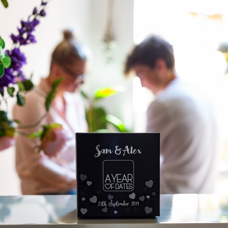 A Year of Dates Wedding Edition Box of 52 Date ideas Romantic gift for all couples image 3