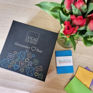 A Year of Dates 6 Month Abonnement - Ideaal huwelijkscadeau voor koppels of verjaardagscadeau