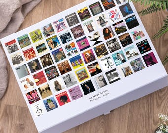 60th Celebration Photo Collage Memory Box