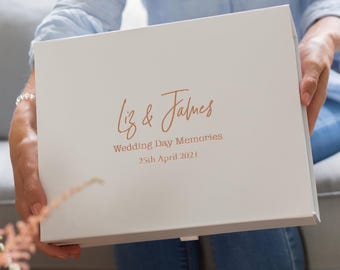 Extra Large Wedding Day Memory Box