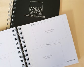 Making Memories Journal companion to A Year of Dates boxes