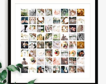 64 Image Photo Collage