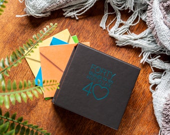 40th Birthday Gift - Forty Things To Do When You Are 40 in Australia