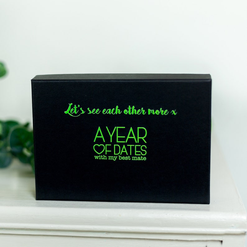 A Year of Dates with my Best Mate A unique galentine gift for you AND your best friend, your Bff. Help make more time for each other. image 5