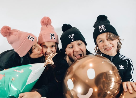 Personalised Bobble Hats for Children and Adults Etsy UK