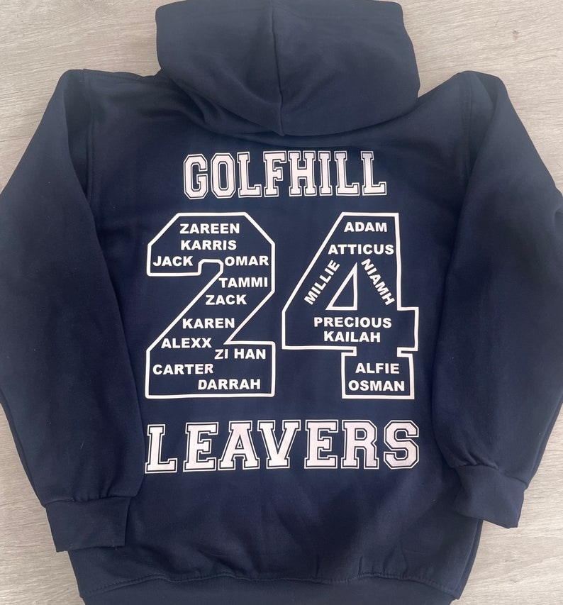 Leavers Hoodies school 2023 image 1