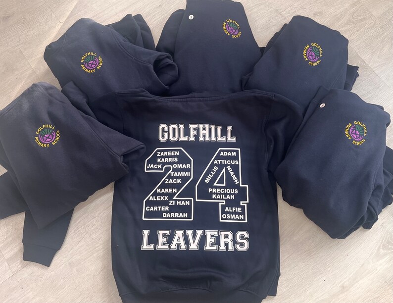 Leavers Hoodies school 2023 image 2