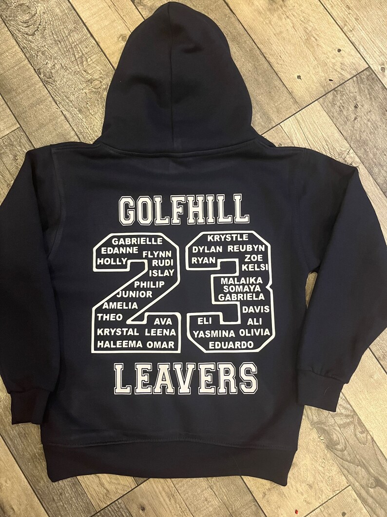 Leavers Hoodies school 2023 zdjęcie 3