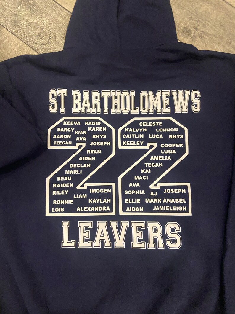 Leavers Hoodies school 2023 zdjęcie 8