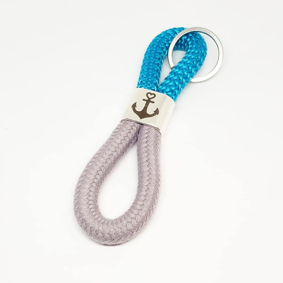Keychain Anchor Maritim Accessories Sailing Rope Anchor Etsy UK