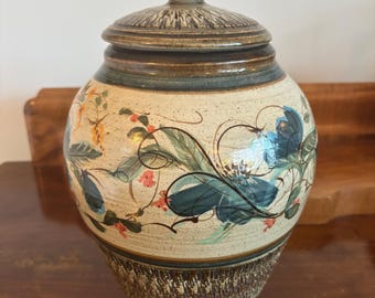 Tarro/recipiente con tapa de Sussex de John Green Cheesman Pottery