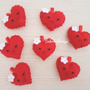 Bomboniera cuore rosso, bomboniere nascita, bomboniere battesimo, bomboniere comunione cuore